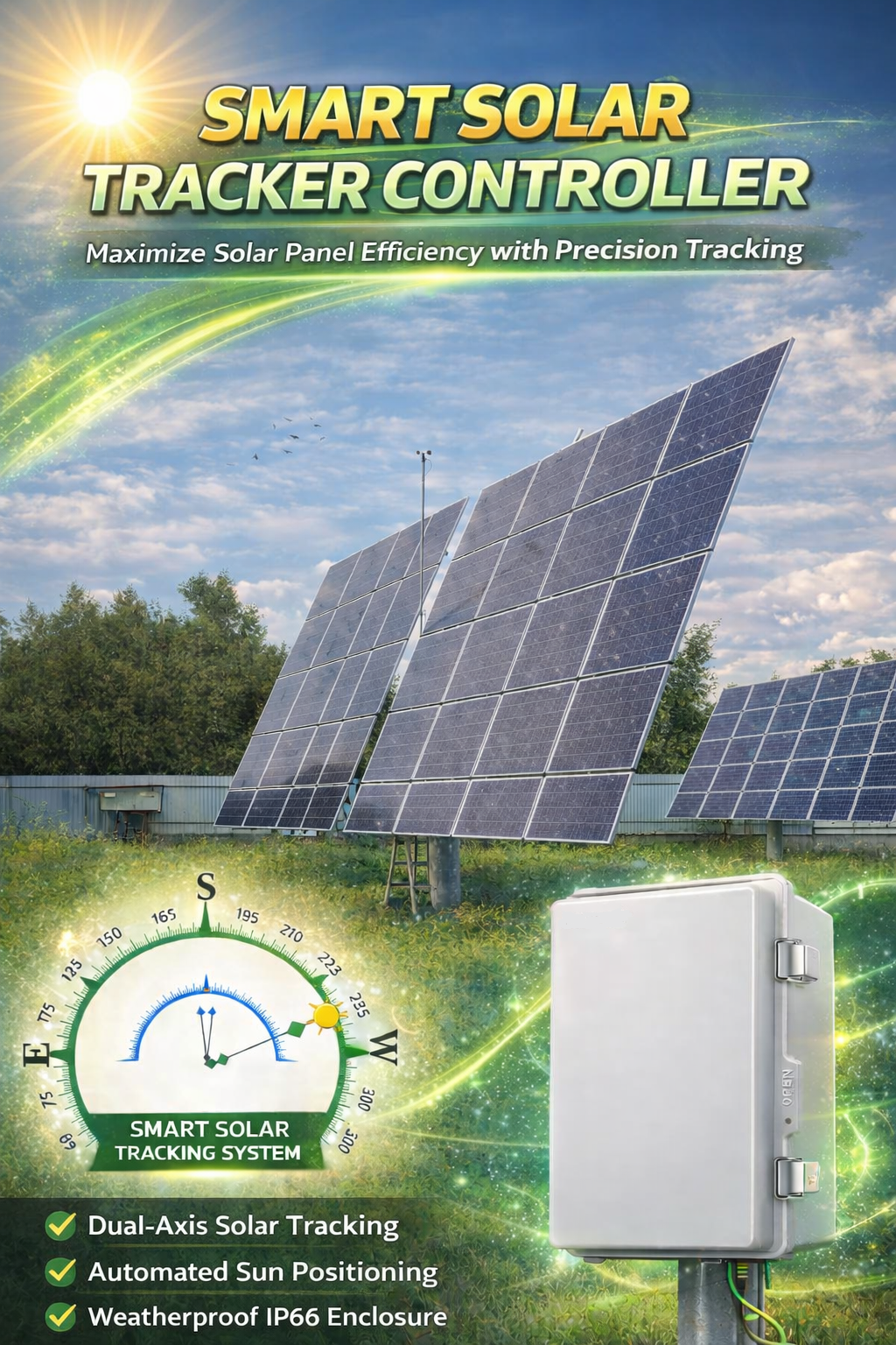 Solar Tracker Smart Controller