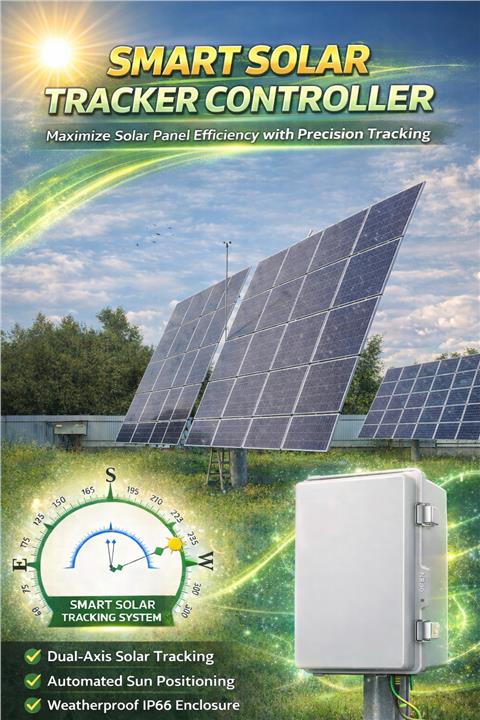 solar tracker smart controller package